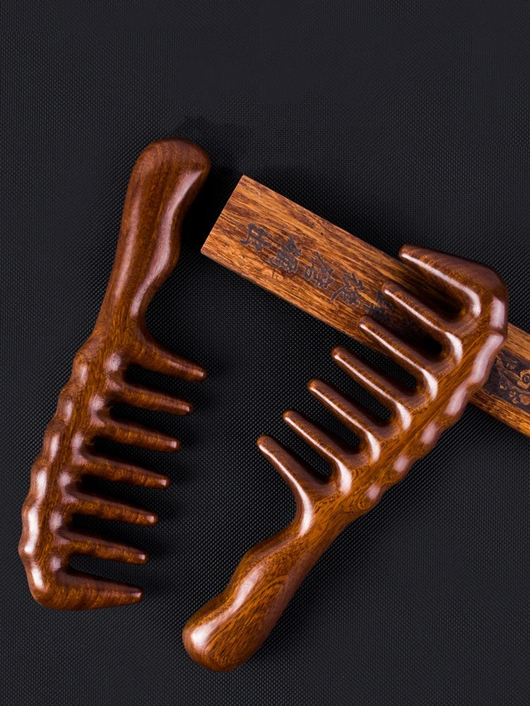 Wooden Head Foot Massager Scalp