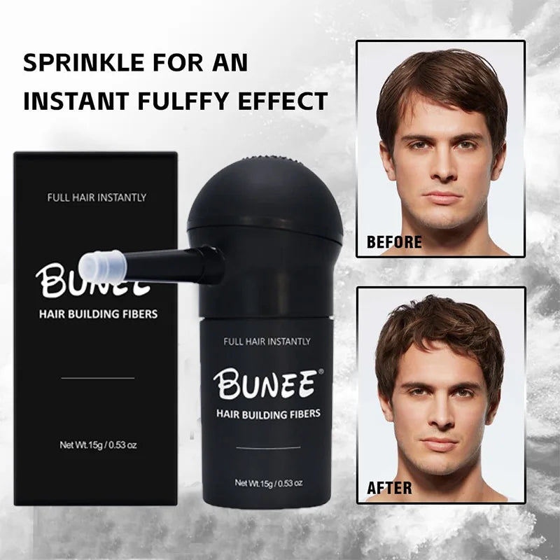 Natural hair-dense fibers
