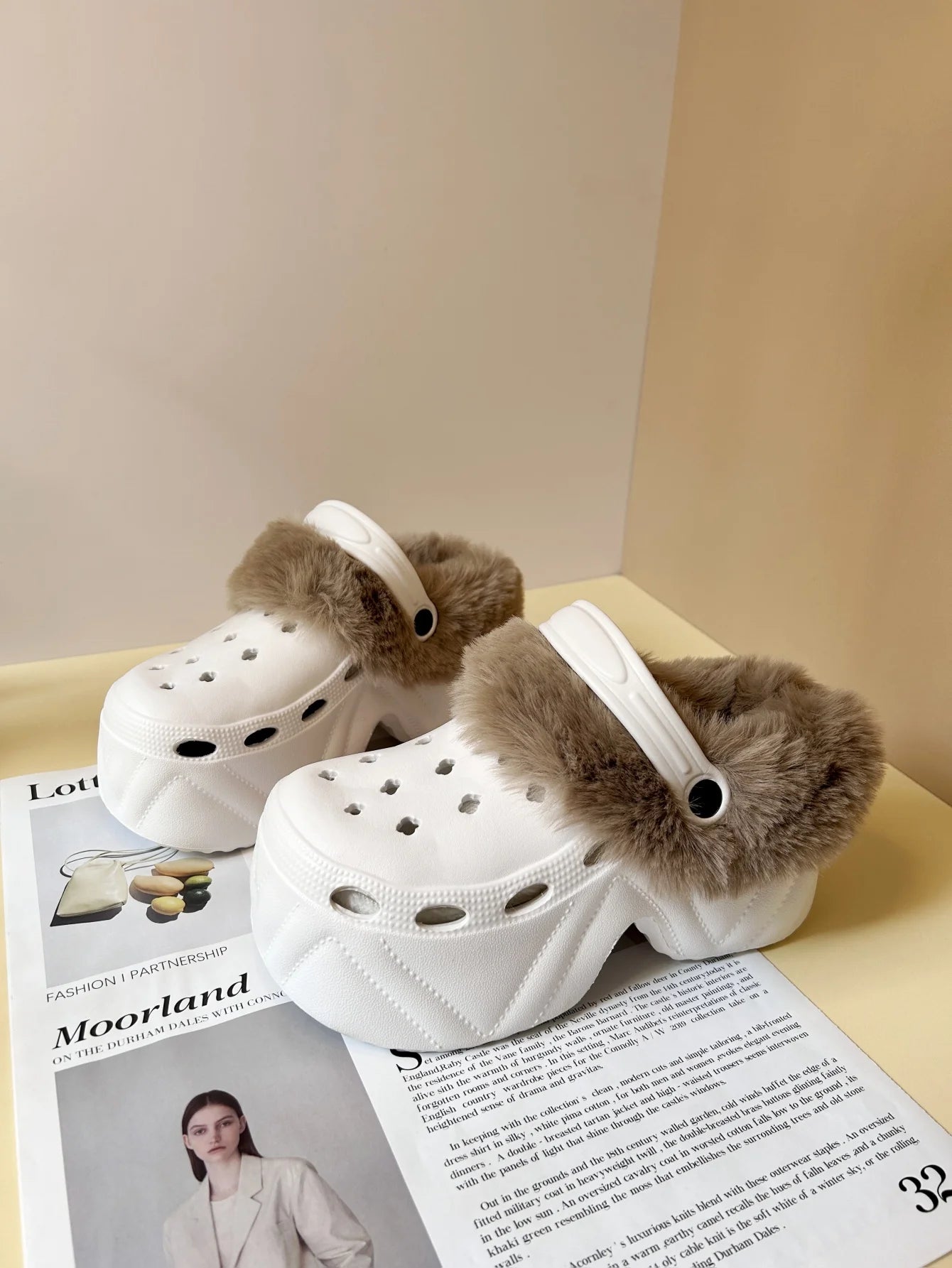 Platform Beach Cotton Sandal