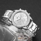 Luxury Steel Band Ladies Quartz Watch