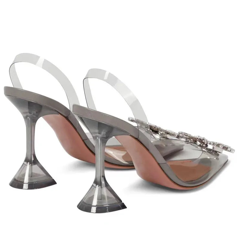 Bowknot Slingback High heels