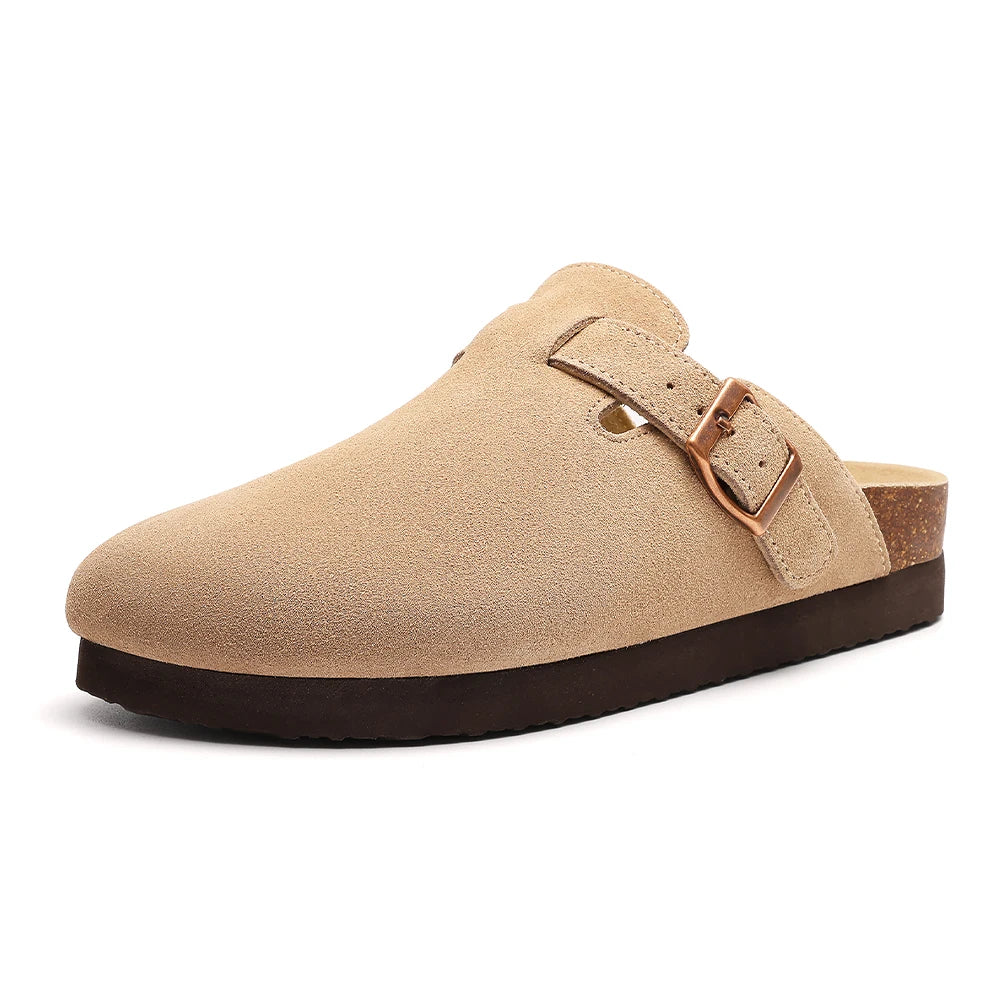 Cork Mules Soft Footbed Sandals