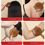 Rosewood Hair Comb with Smooth Teeth