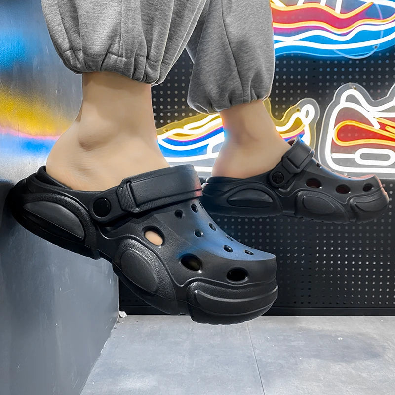 Non-Slip Breathable Toe-Cap Sandals