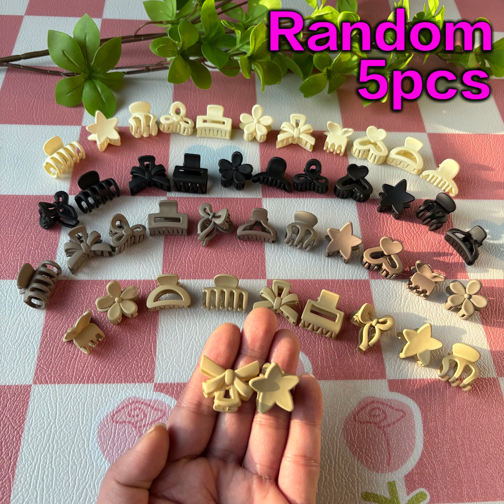 Beige Mixed Pack Small Clips