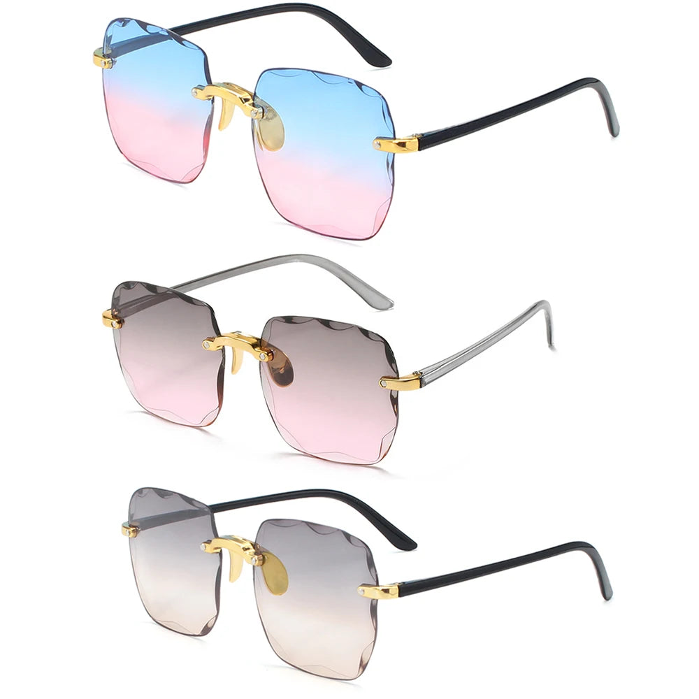New Rimless Women's Sunglasses