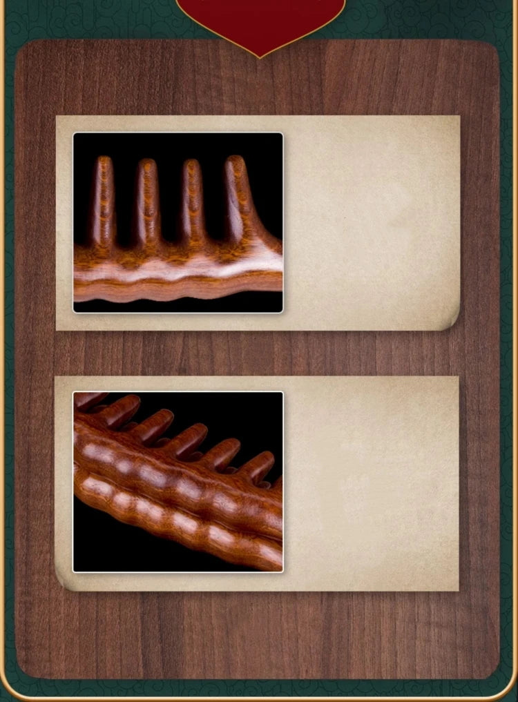 Wooden Head Foot Massager Scalp