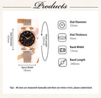 Belt Diamond Quartz Watch Women