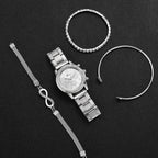 Luxury Steel Band Ladies Quartz Watch