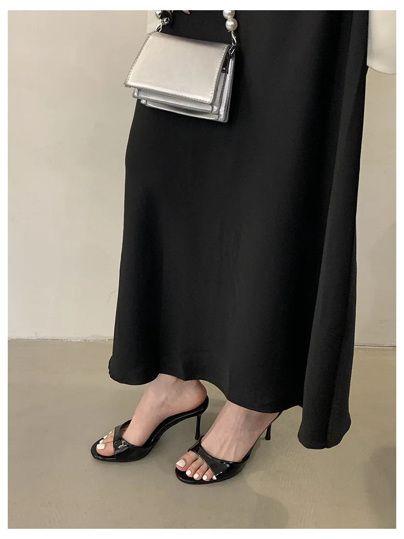 Outdoor Flip Flops Thin High Heel