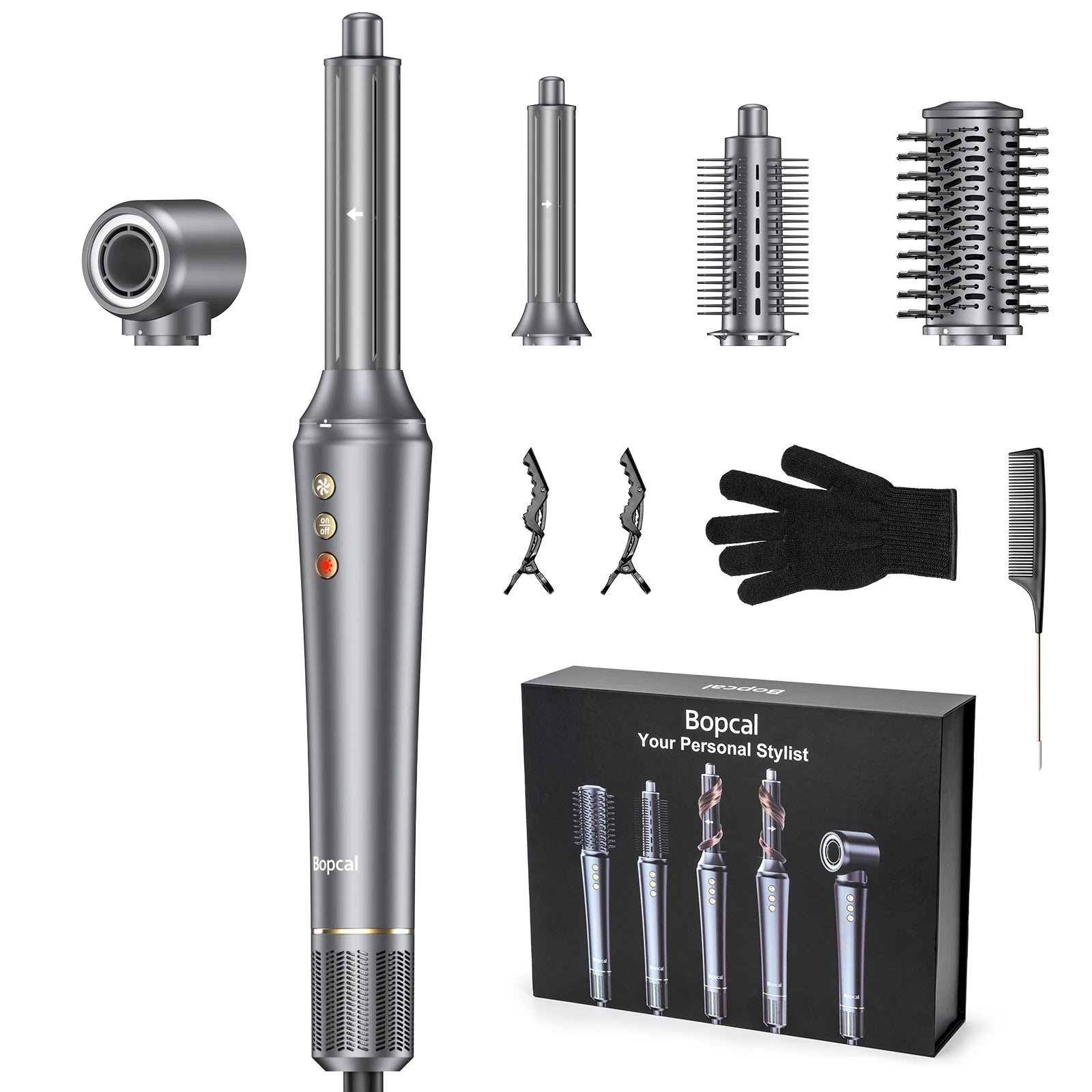 5 In 1 Hair Dryer Hot Air Comb