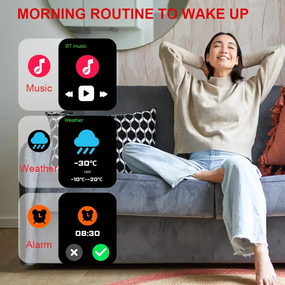Call Message Alert Sports Mode Smartwatch