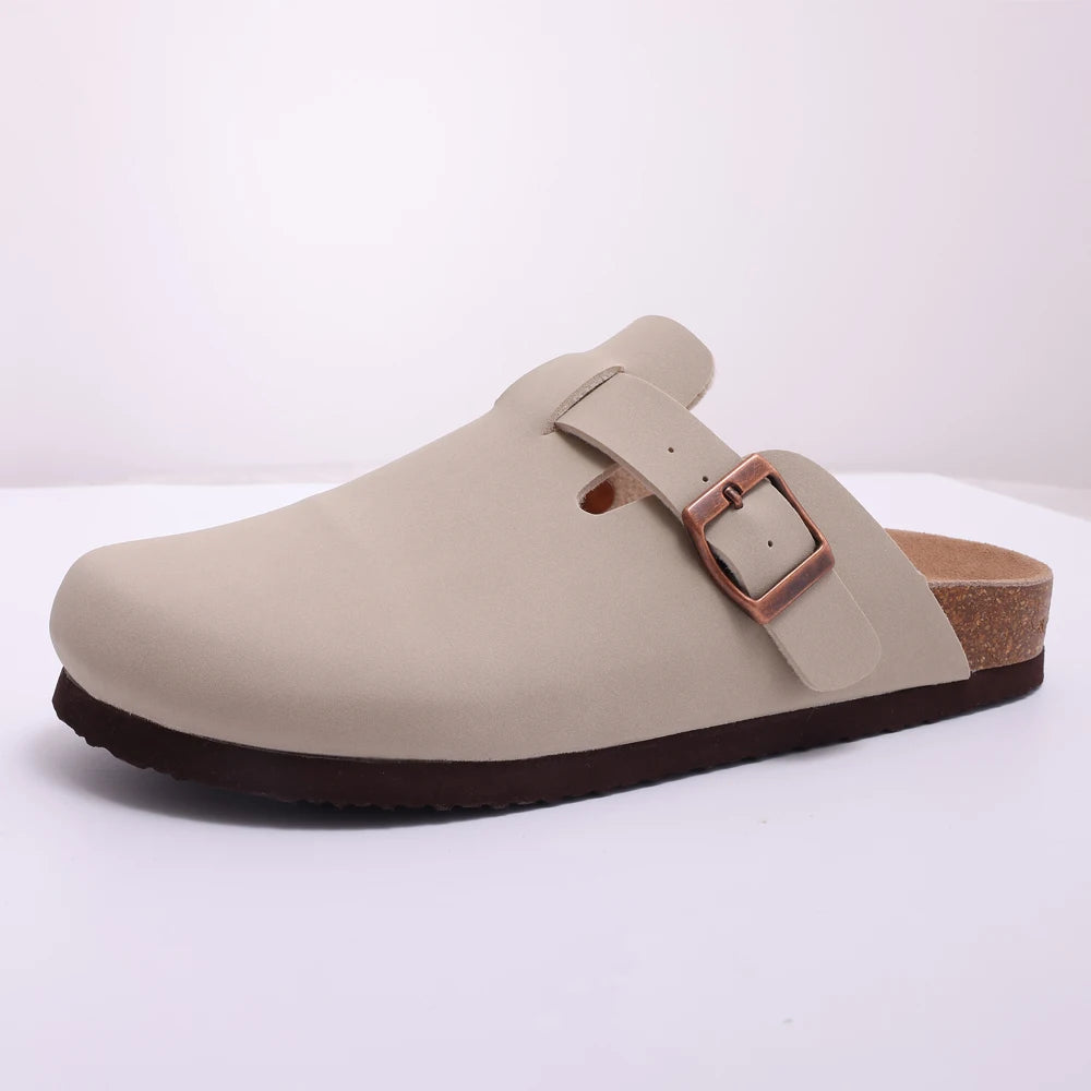 Cork Mules Soft Footbed Sandals
