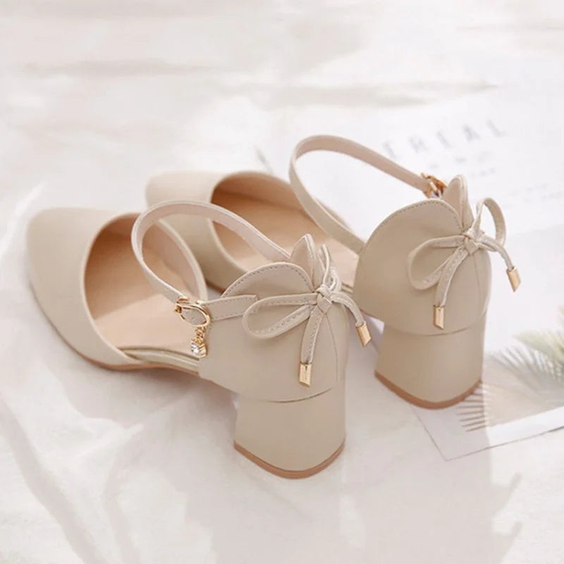Fairy Style Thin-Strap High Heels