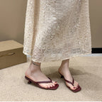 Casual Dress Street Style Low Heel