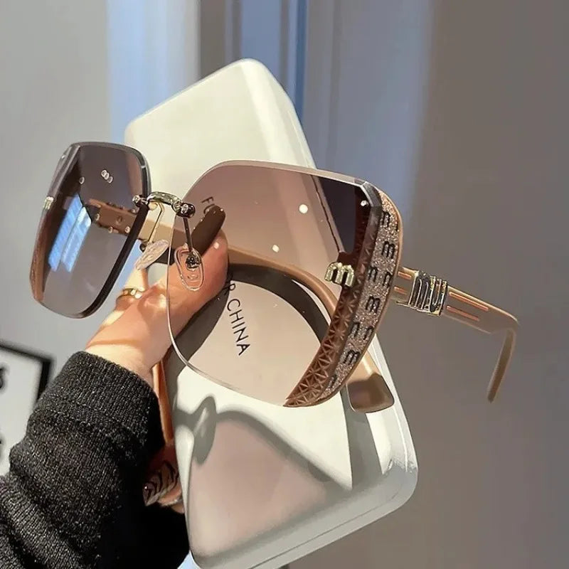 Fashion Oversized Square Sunglasses