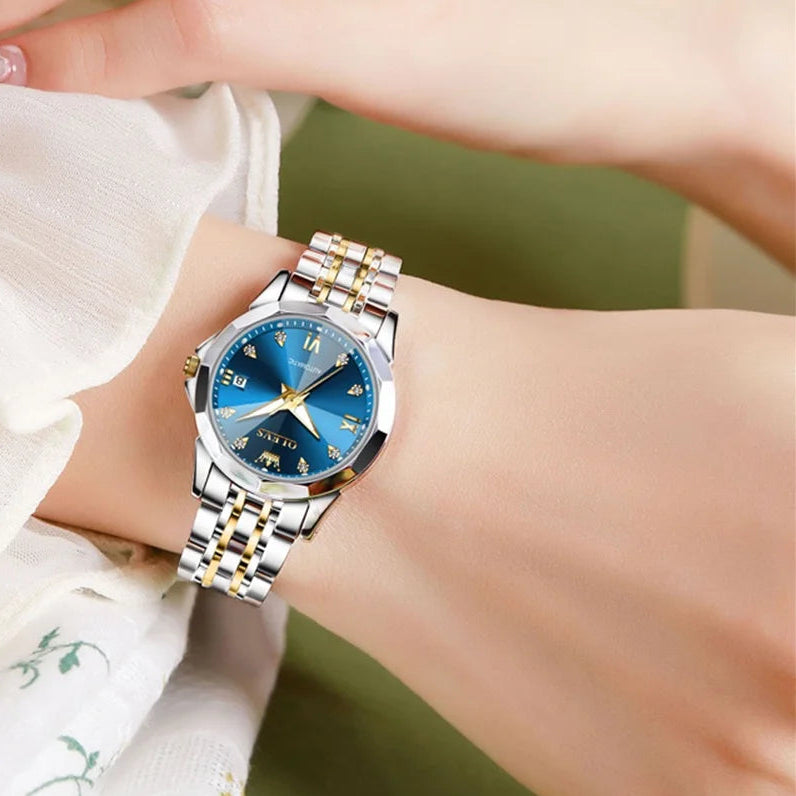 Waterproof Luminous Necklace Watch Set