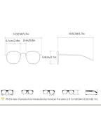 Men Brand Square Sun Glasses