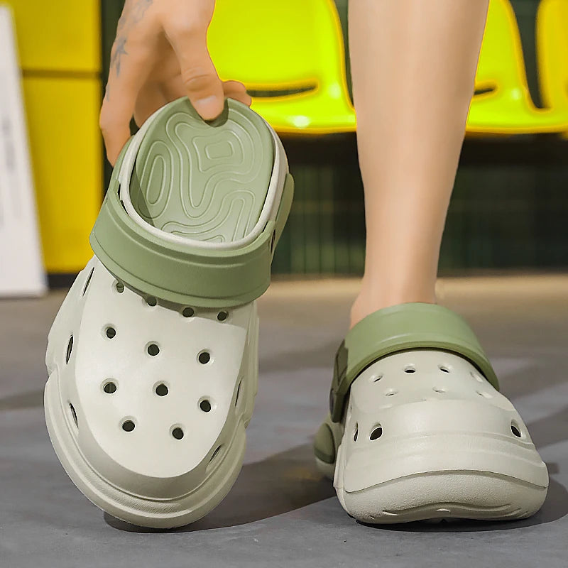 Non-Slip Breathable Toe-Cap Sandals