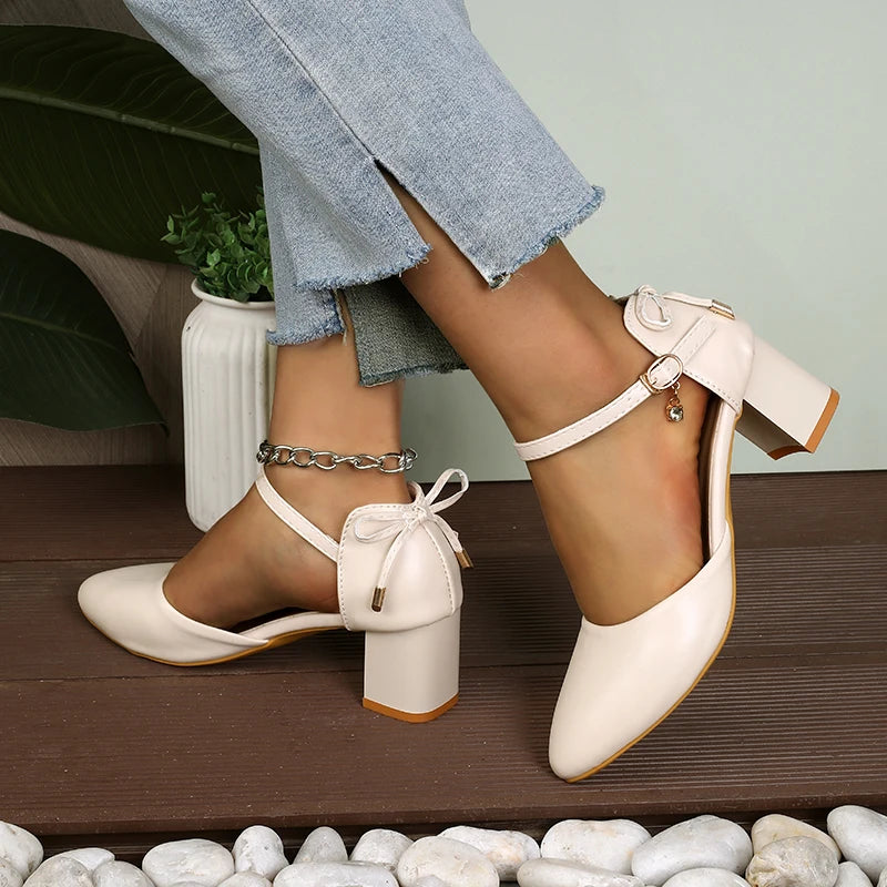 Fairy Style Thin-Strap High Heels