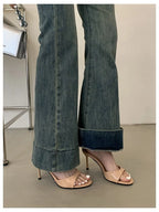 Outdoor Flip Flops Thin High Heel