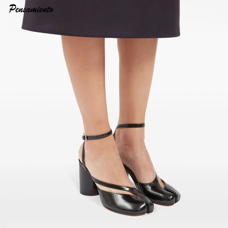 Slingbacks Female Thick High heels