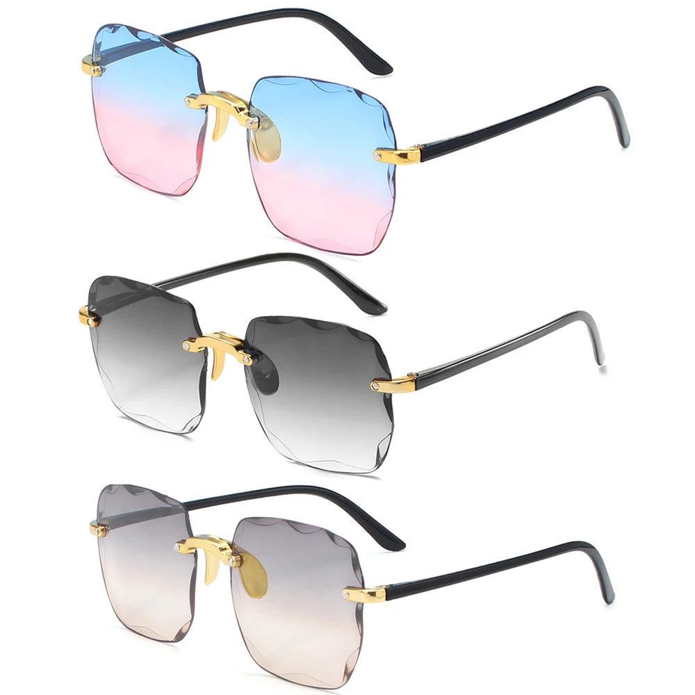 New Rimless Women's Sunglasses