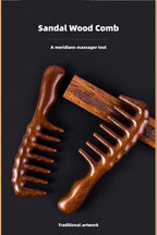 Wooden Head Foot Massager Scalp