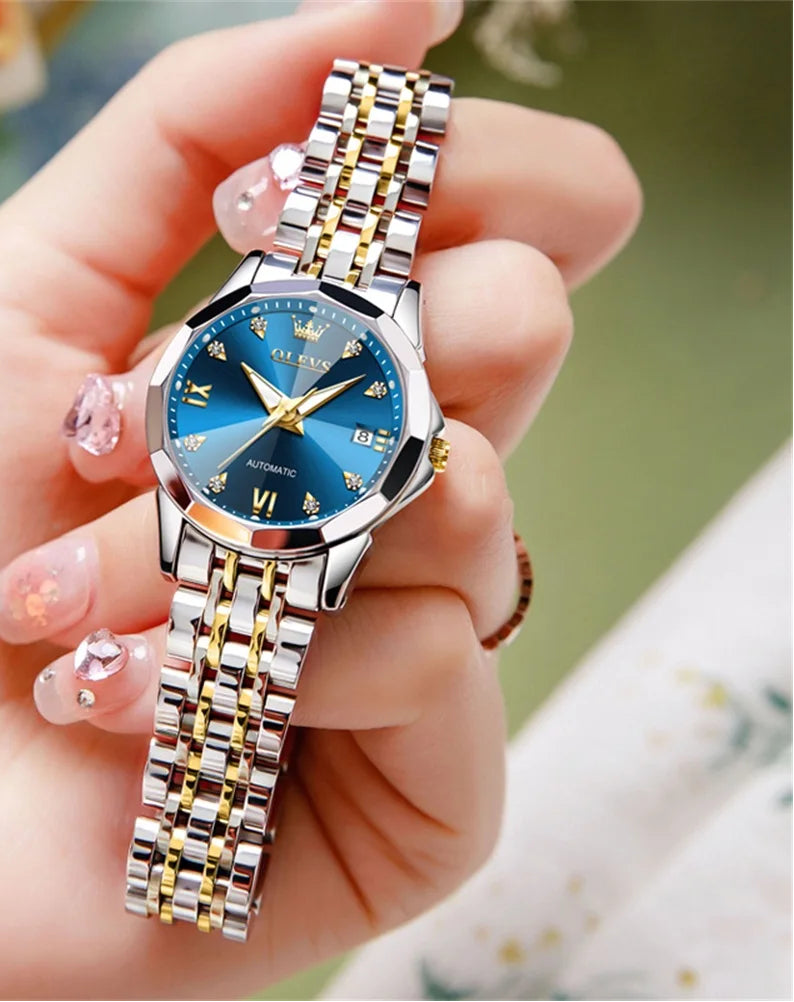Waterproof Luminous Necklace Watch Set