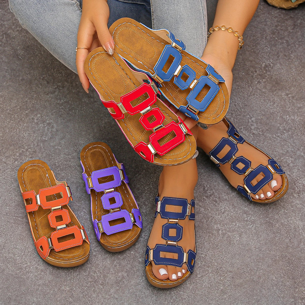 Toe Beach Slippers Roman Style Sandles