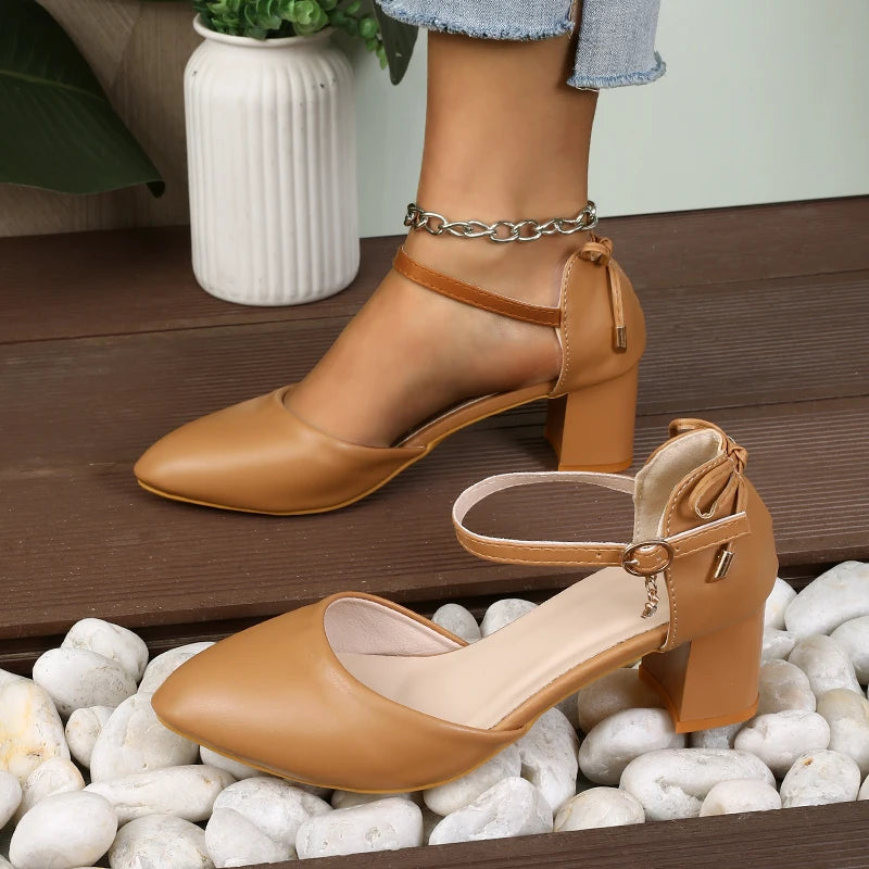 Fairy Style Thin-Strap High Heels