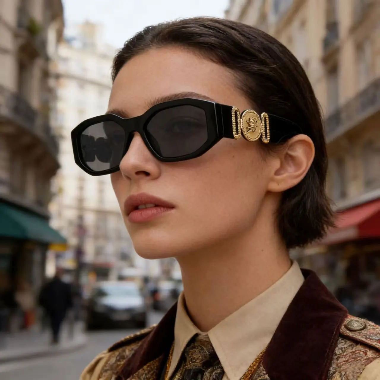 Classic brand small box outdoor sunglasses