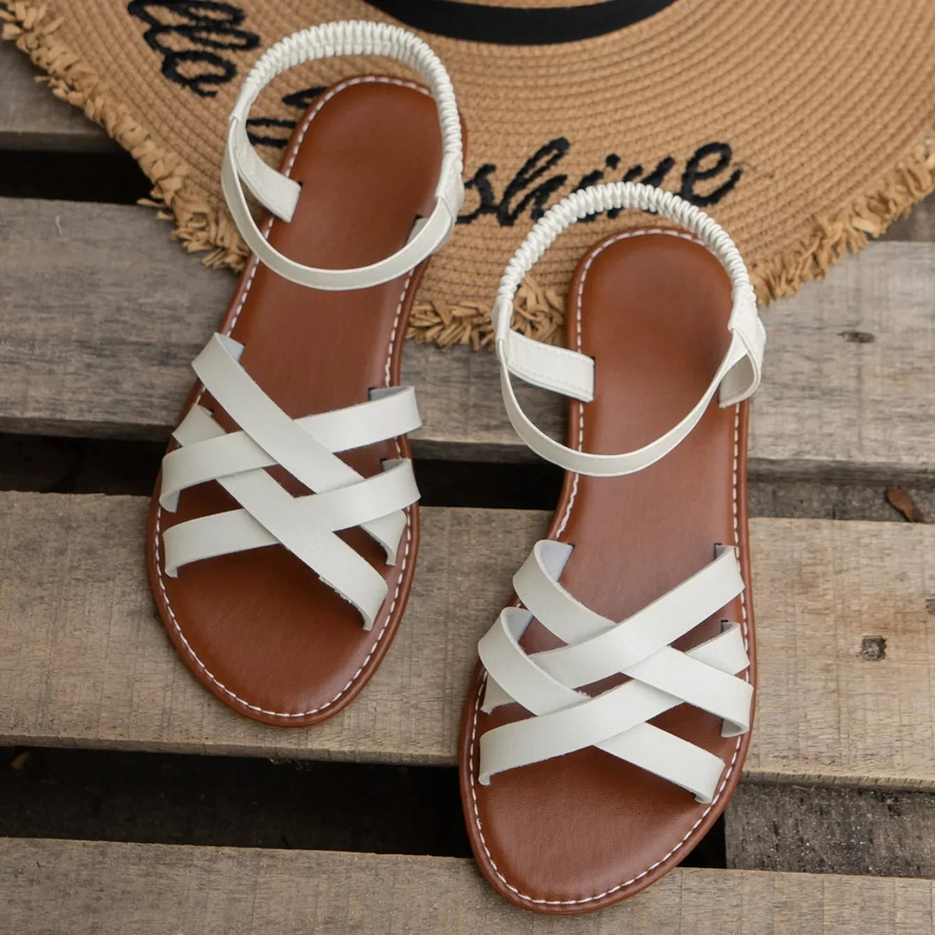 Bottom Roman Strap Sandals
