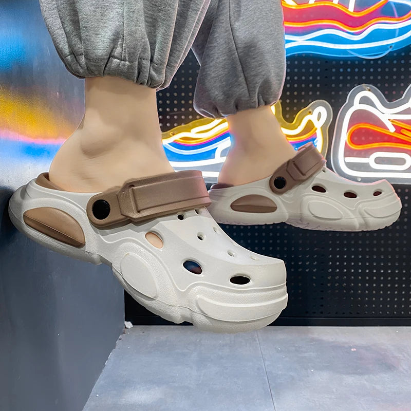 Non-Slip Breathable Toe-Cap Sandals