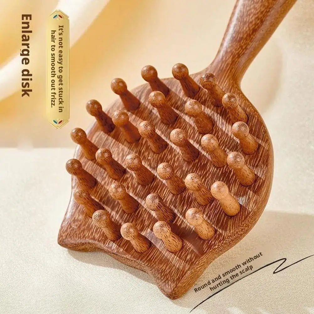 Rosewood Hair Comb with Smooth Teeth