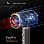 Professional Hair Dryer Hot Cold Wind Air Brush