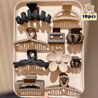10-Piece Set Vintage Hair Grips
