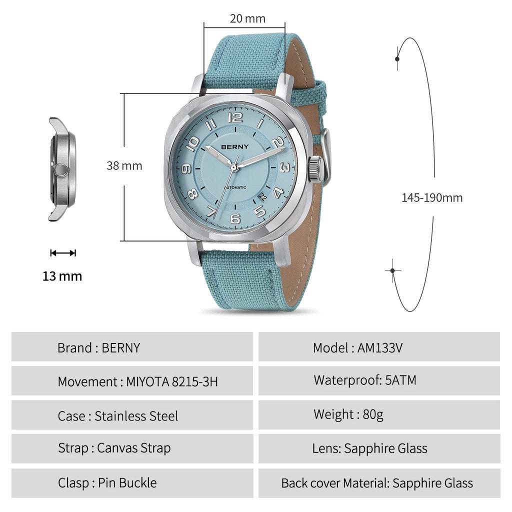 Sapphire Super Luminous Wristwatch