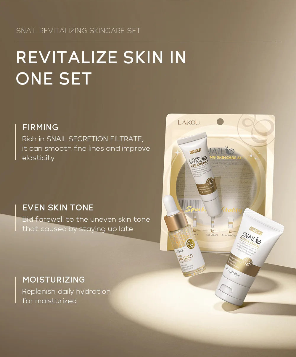 Moisturizing Anti Wrinkles Facial Care Kit