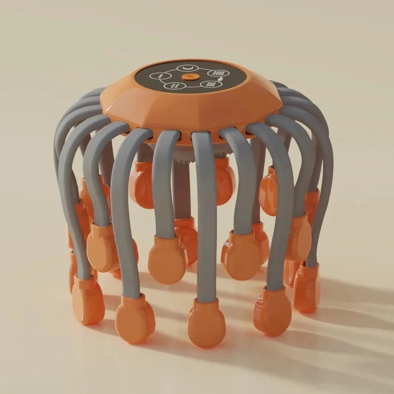 Head Massager Red Light Vibrator
