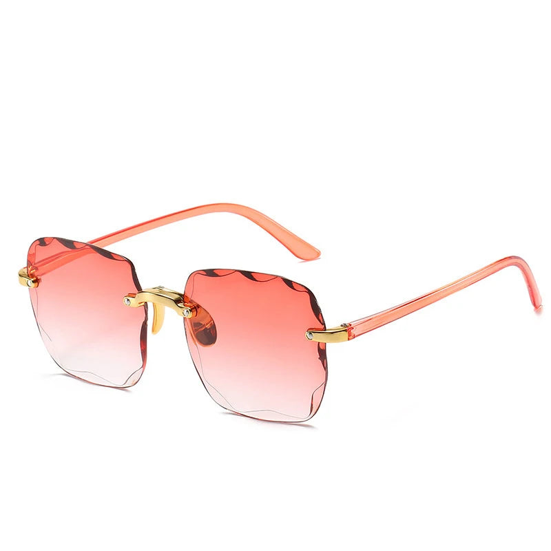 New Rimless Women's Sunglasses