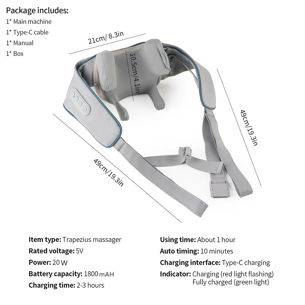 Motor Neck And Shoulder Massager