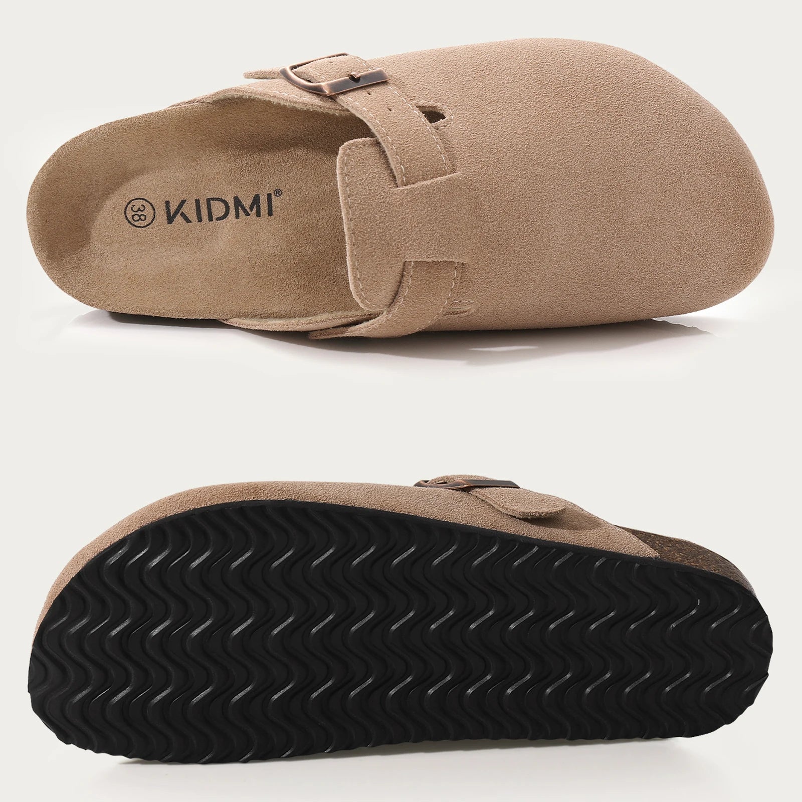 Cork Mules Soft Footbed Sandals