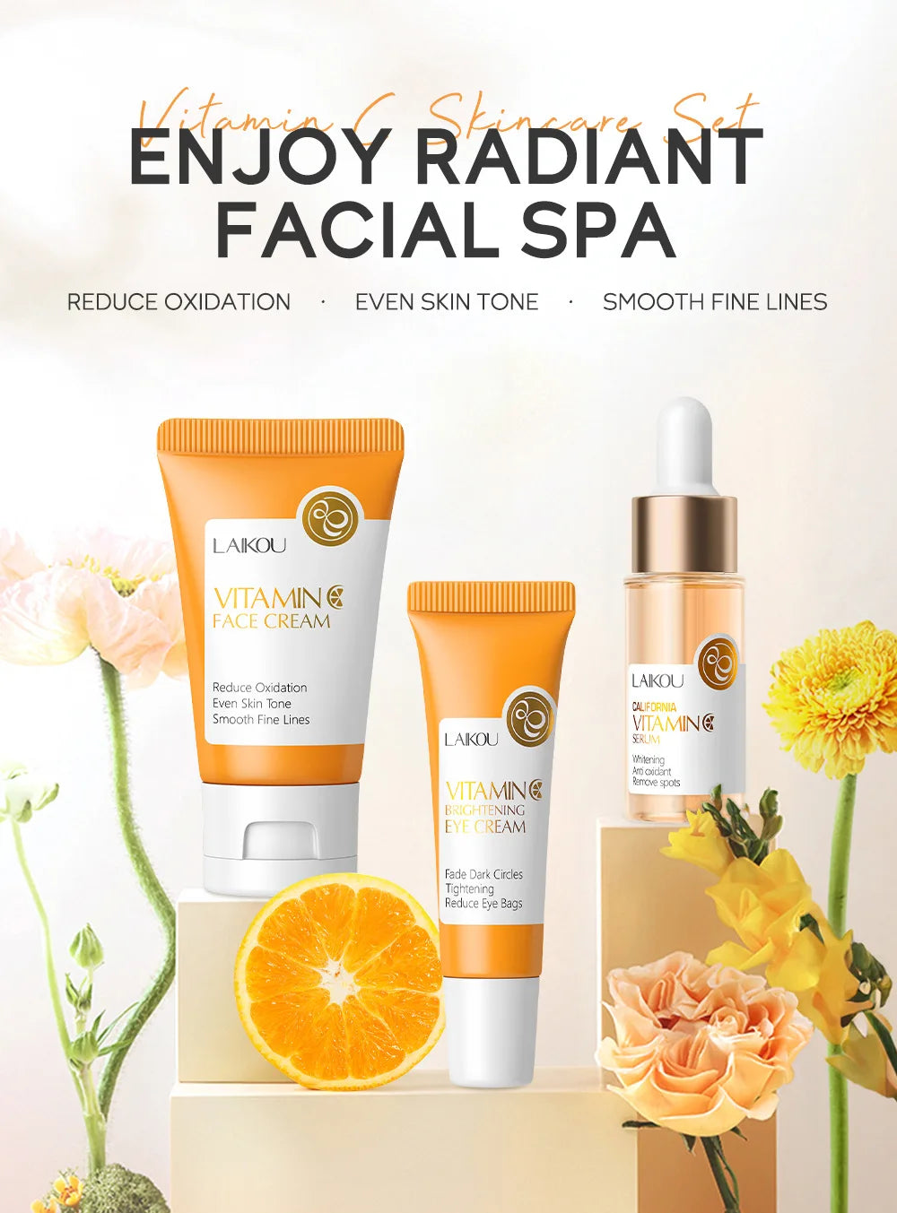Moisturizing Anti Wrinkles Facial Care Kit