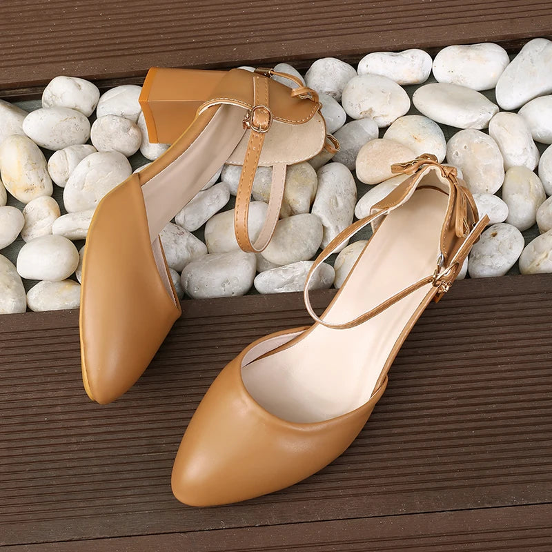 Fairy Style Thin-Strap High Heels