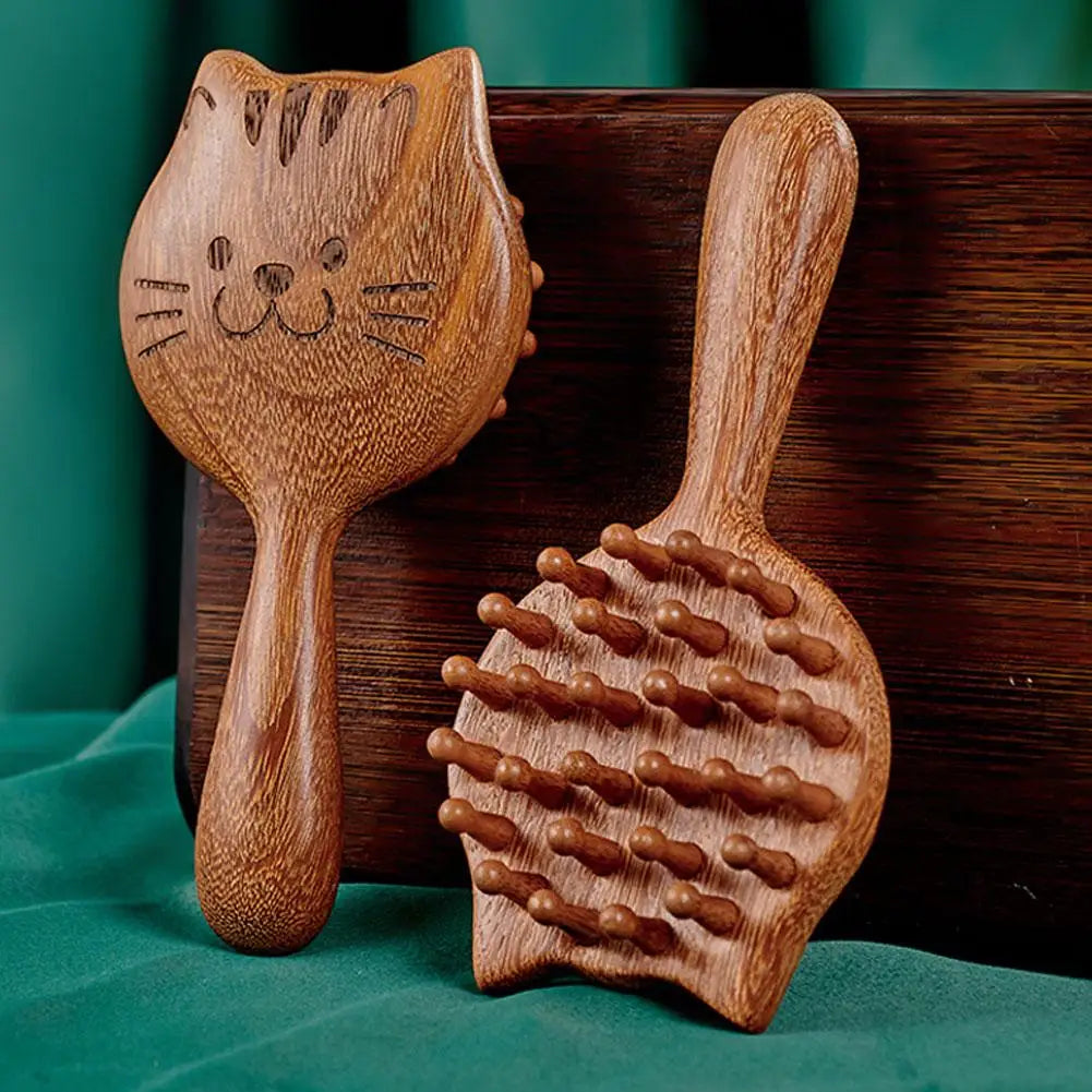 Rosewood Hair Comb with Smooth Teeth