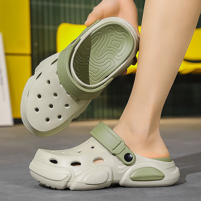 Non-Slip Breathable Toe-Cap Sandals