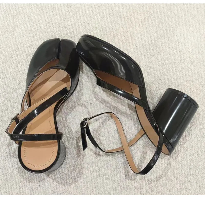 Slingbacks Female Thick High heels