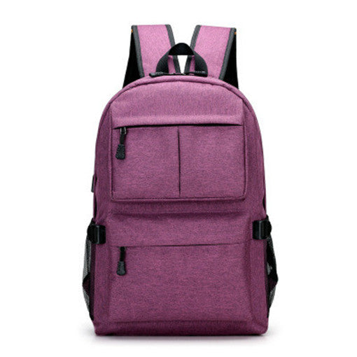 Waterproof Bag Backpack with USB Port for 16 Inch Laptop Unisex - Walmel