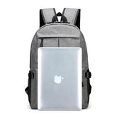 Waterproof Bag Backpack with USB Port for 16 Inch Laptop Unisex - Walmel